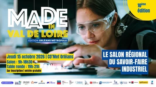 Visuel de l’événement « Salon MADE IN VAL DE LOIRE Orléans »