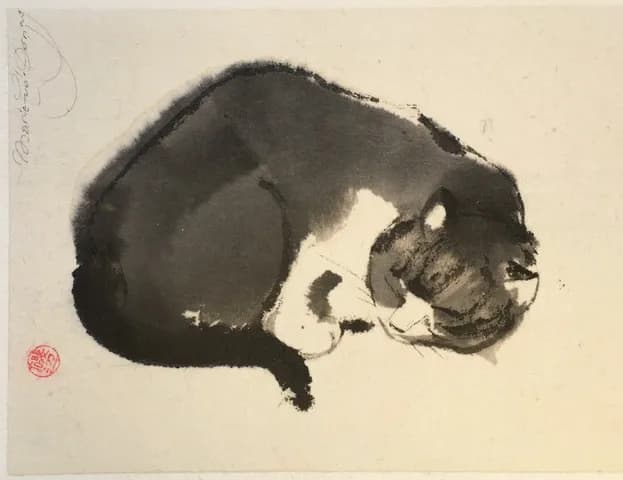 Visuel de l’événement « Stage de peinture et aquarelle japonaise Sumi-e »