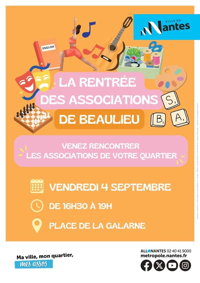Visuel de l’événement « La rentrée des associations de Beaulieu »