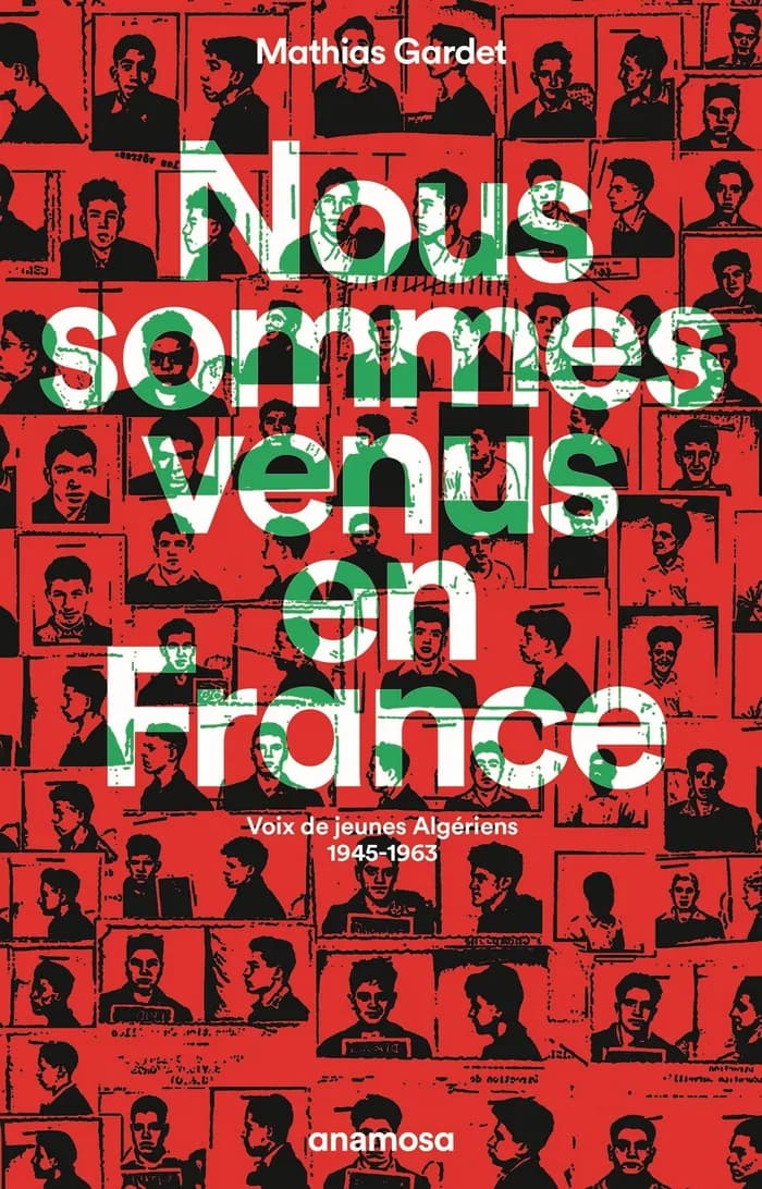 Visuel de l’événement « Conférence arpentée : Nous sommes venus en France de Mathias Gardet »