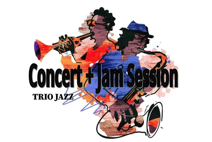 Visuel de l’événement « Concert & Jam Session – Trio Jazz »