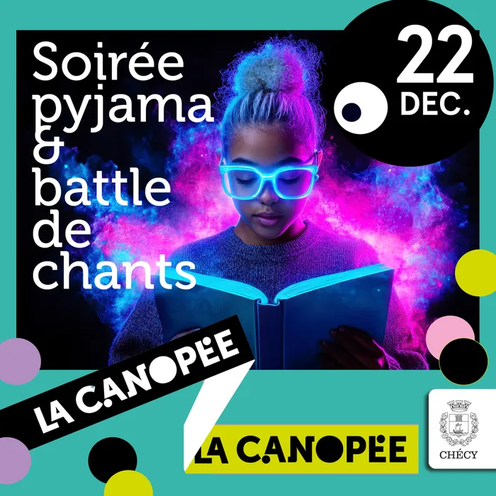 Visuel de l’événement « soirée pyjama party & battle de chants »