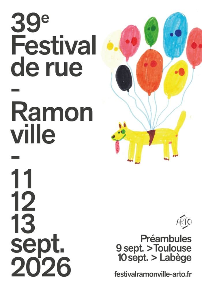 Visuel de l’événement « FESTIVAL DE RUE DE RAMONVILLE 2026 »