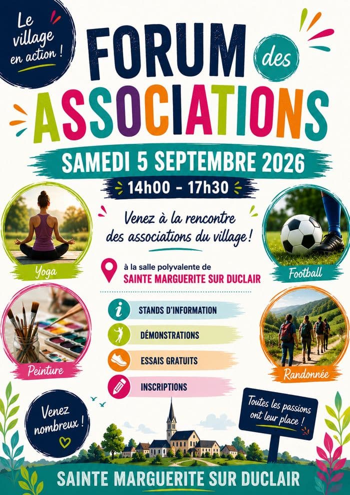 Visuel de l’événement « Forum des associations »