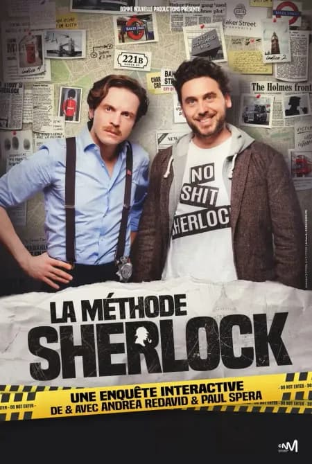 Visuel de l’événement « La Méthode Sherlock – Une enquête interactive »