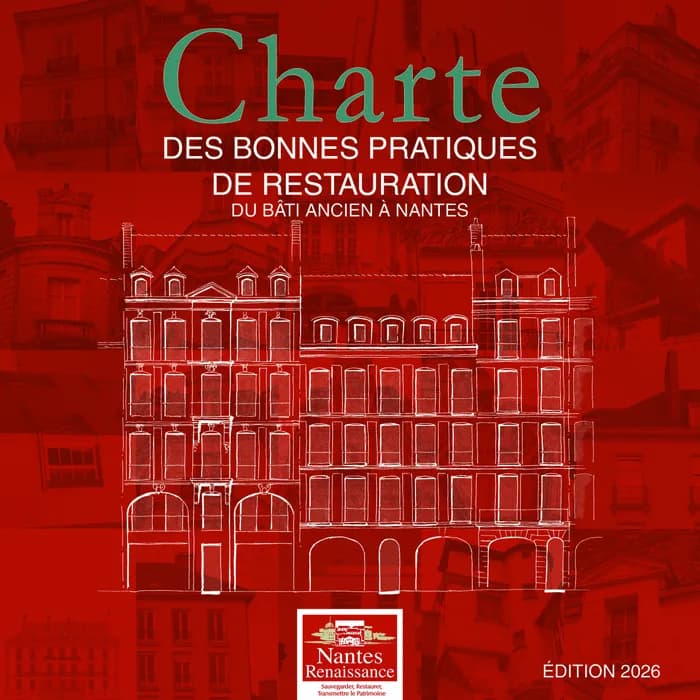 Visuel de l’événement « Une charte des bonnes pratiques de restauration du Bâti ancien à Nantes »