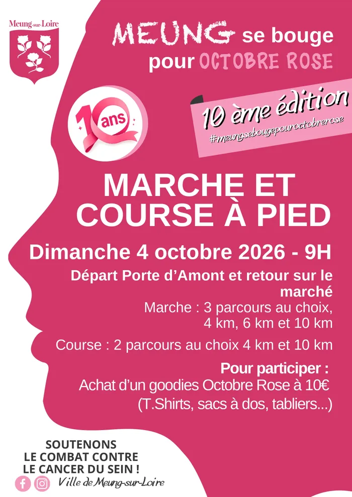 Visuel de l’événement « Meung se bouge pour Octobre Rose »