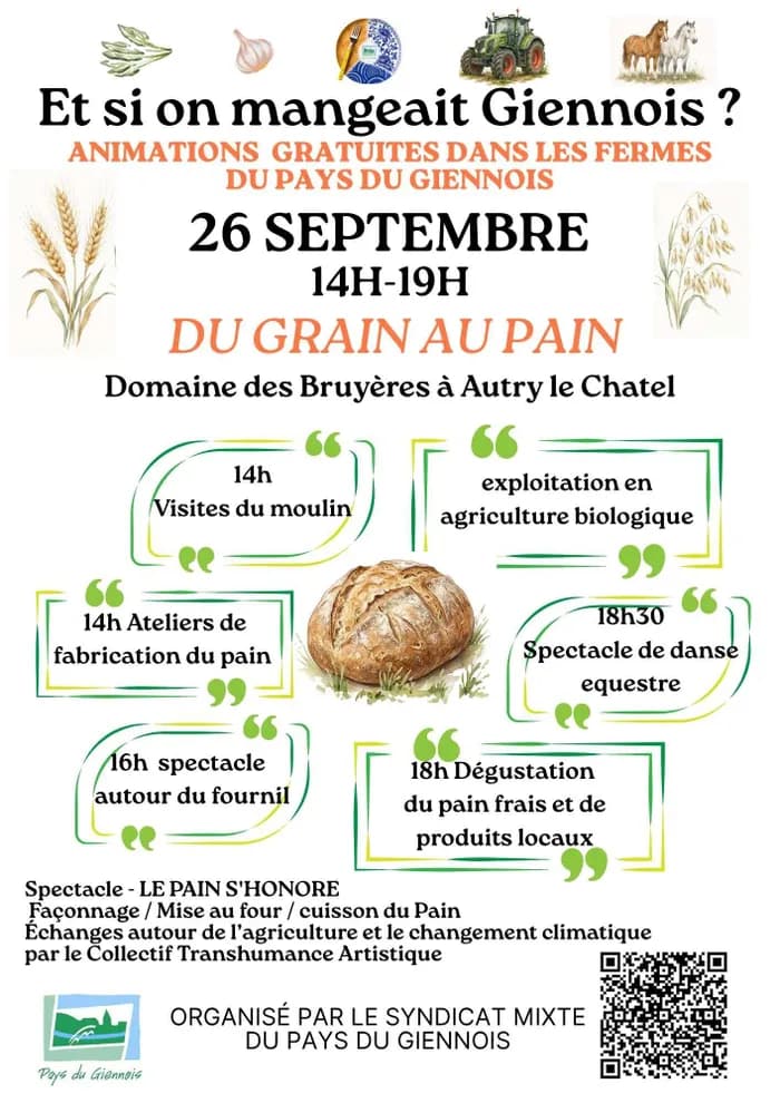 Visuel de l’événement « Du grain au pain »