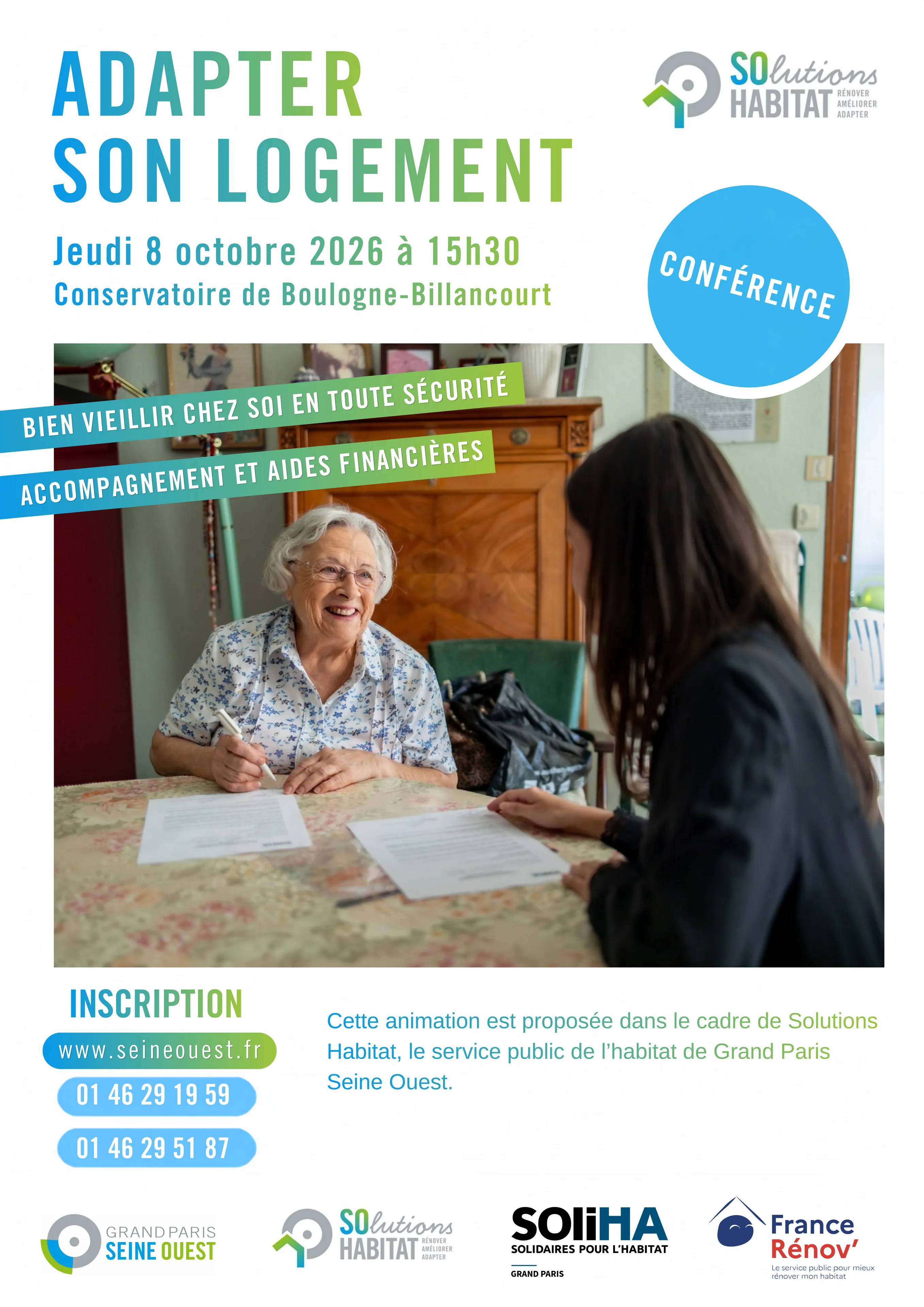 Visuel de l’événement « Comment faciliter le quotidien des personnes âgées ou en situation de handicap dans leur logement ? »