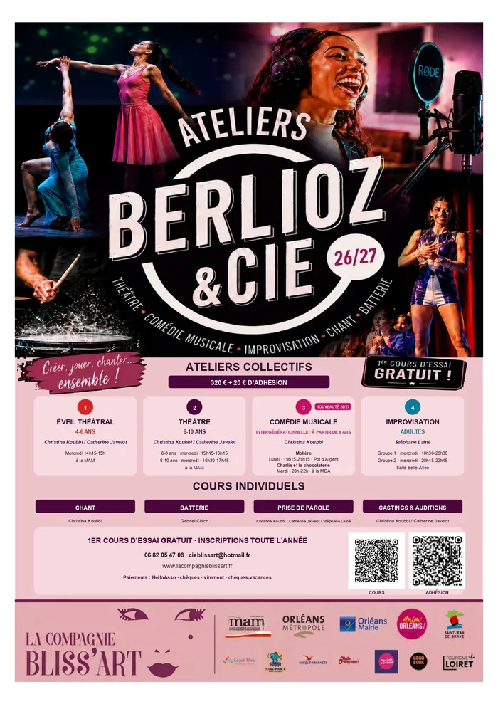 Visuel de l’événement « C'est la rentrée chez la Compagnie Bliss'Art »
