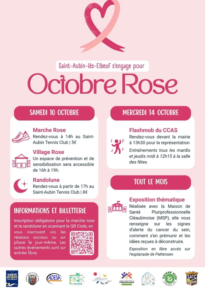 Visuel de l’événement « Double marche pour Octobre Rose »