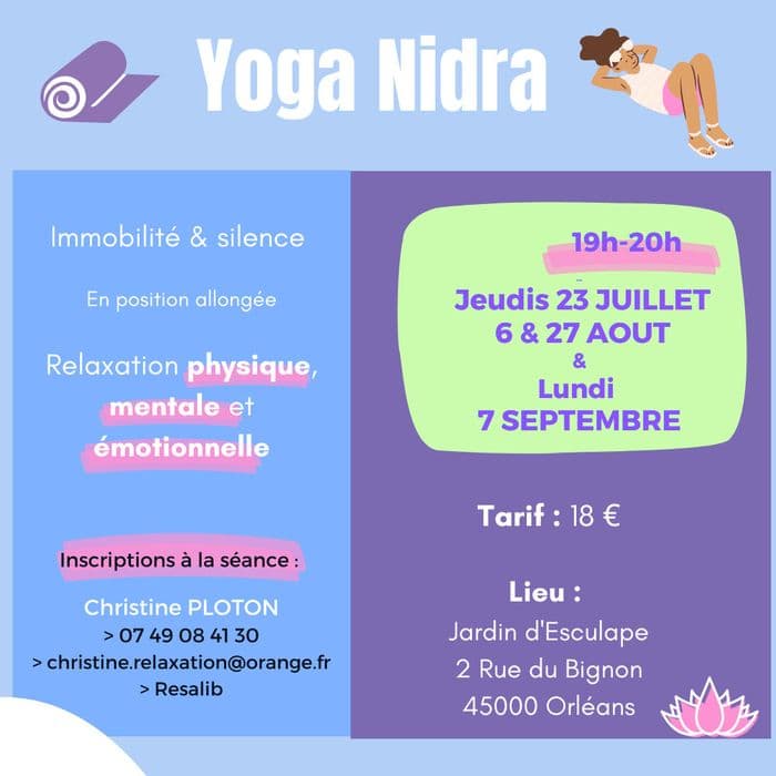 Visuel de l’événement « YOGA NIDRA »