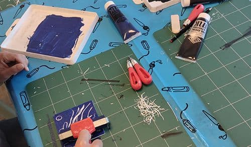 Visuel de l’événement « Atelier Linogravure »