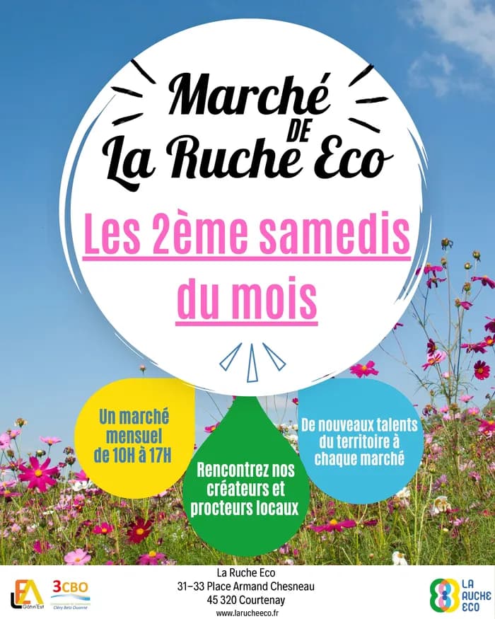 Visuel de l’événement « Marché mensuel de la Ruche Eco »