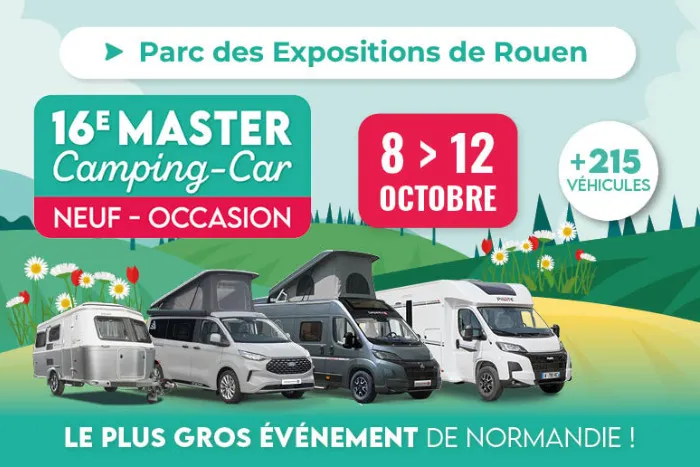 Visuel de l’événement « 16ème Master du Camping-Car »