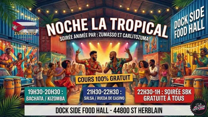 Visuel de l’événement « NOCHE LA TROPICAL »