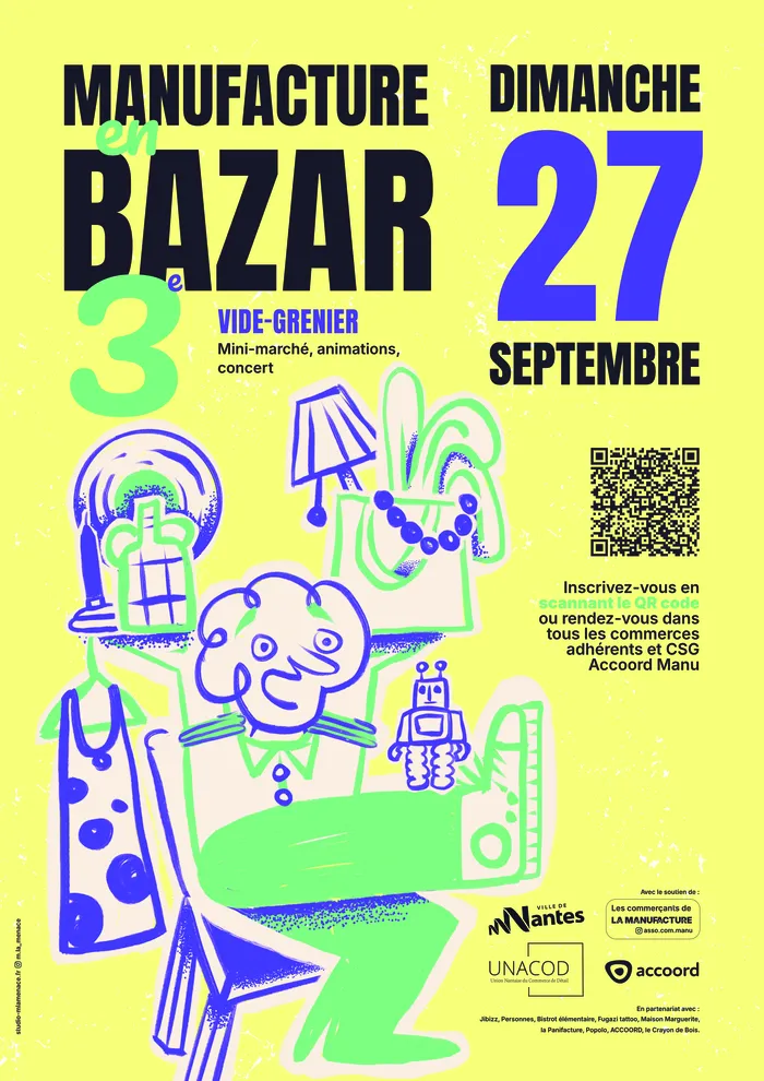 Visuel de l’événement « La Manufacture en bazar #3 »