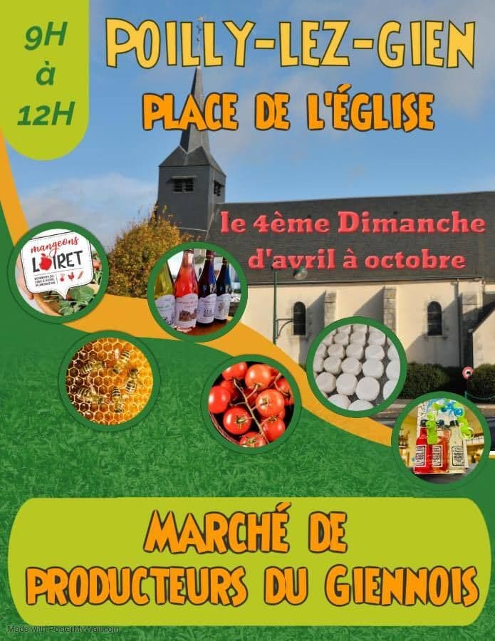 Visuel de l’événement « Marché de producteurs du Giennois »
