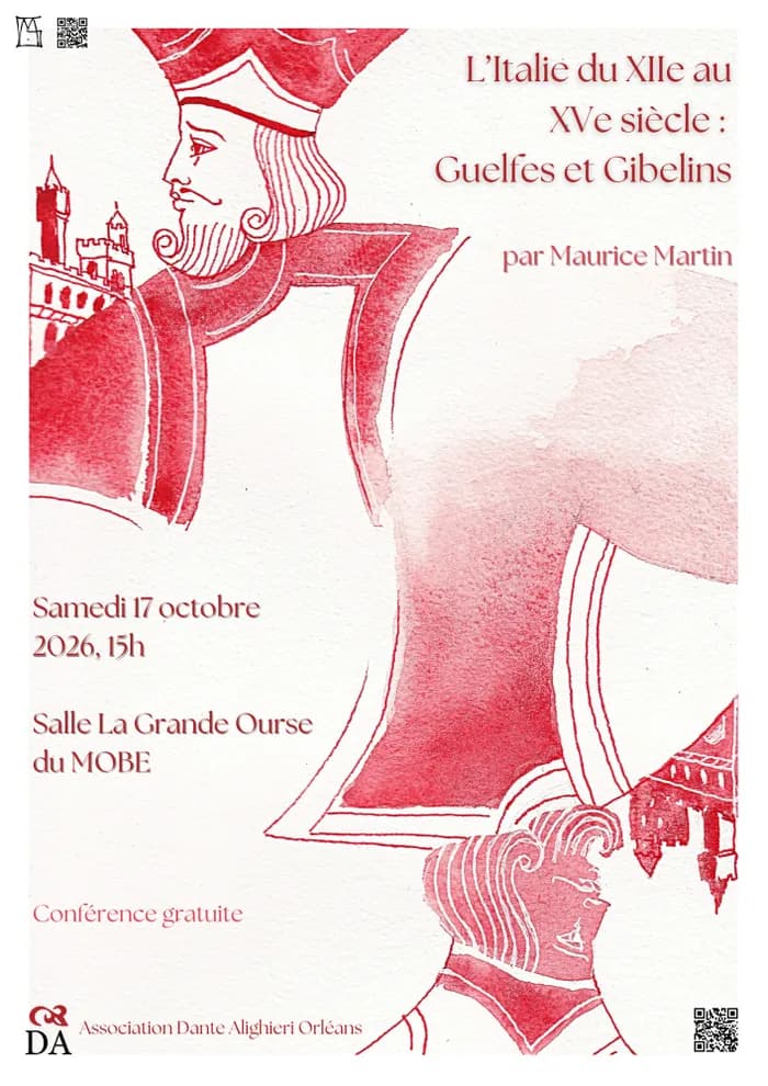 Visuel de l’événement « L'Italie du XIIème au XV7me siècle : Guelfes et Gibelins »
