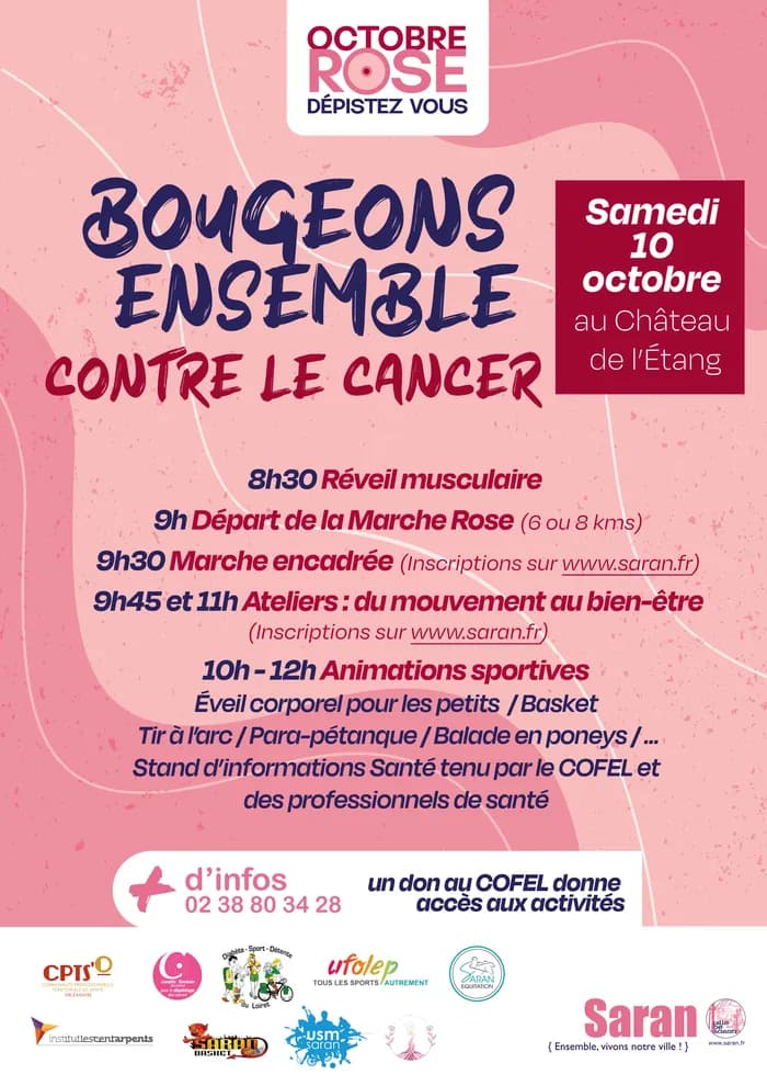 Visuel de l’événement « Bougeons ensemble contre le cancer »