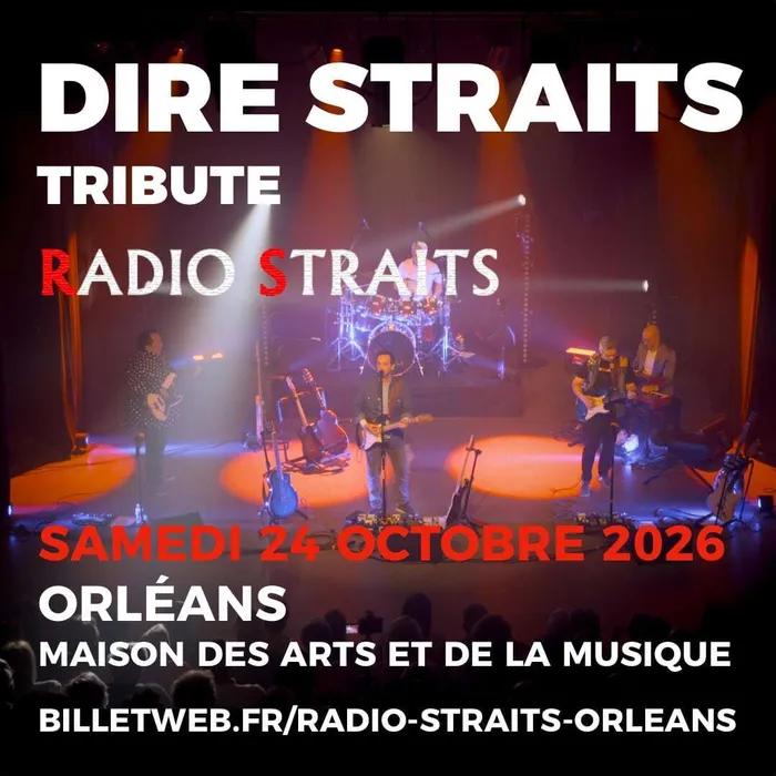 Visuel de l’événement « Dire Straits Tribute - Concert Radio Straits »