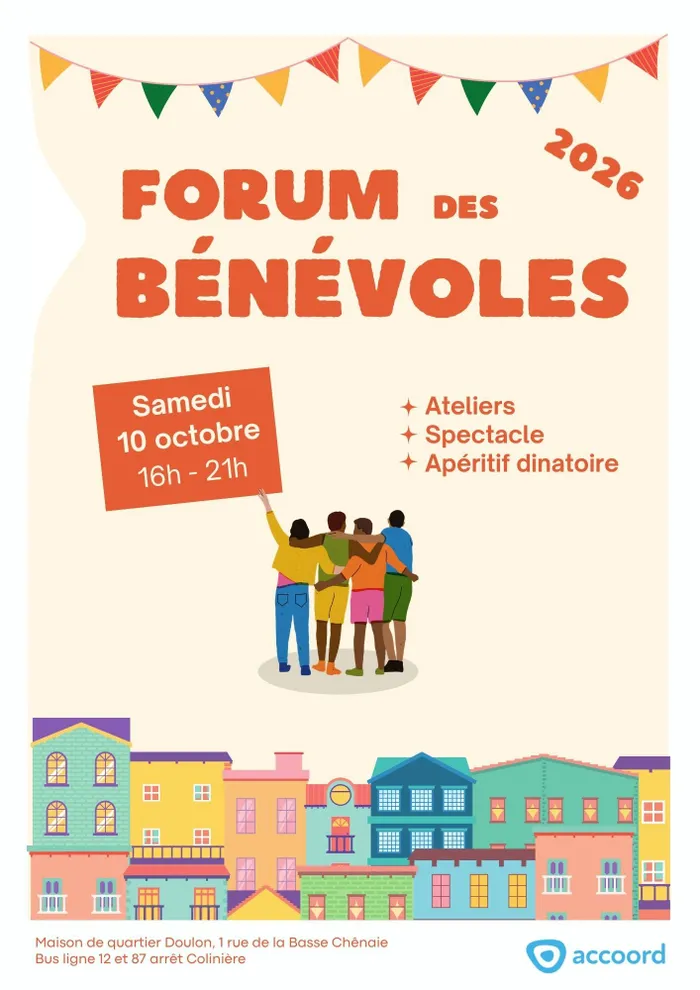 Visuel de l’événement « Le forum des bénévoles »