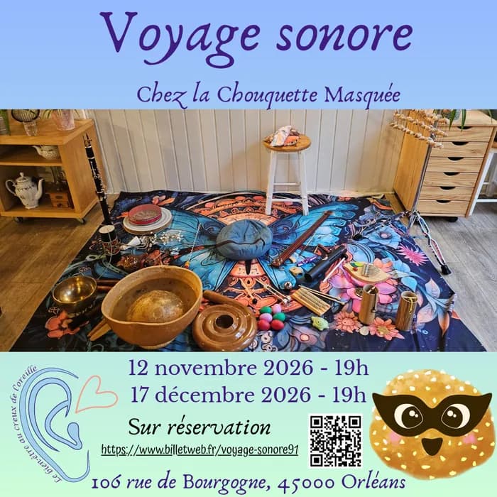 Visuel de l’événement « Voyage sonore »