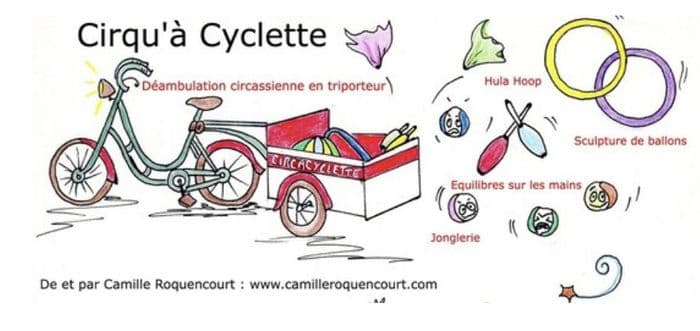 Visuel de l’événement « Cirqu'à Cyclette »