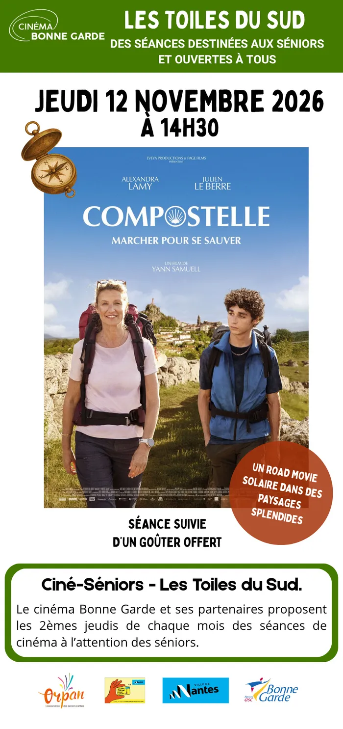Visuel de l’événement « Ciné-seniors : "Compostelle" »