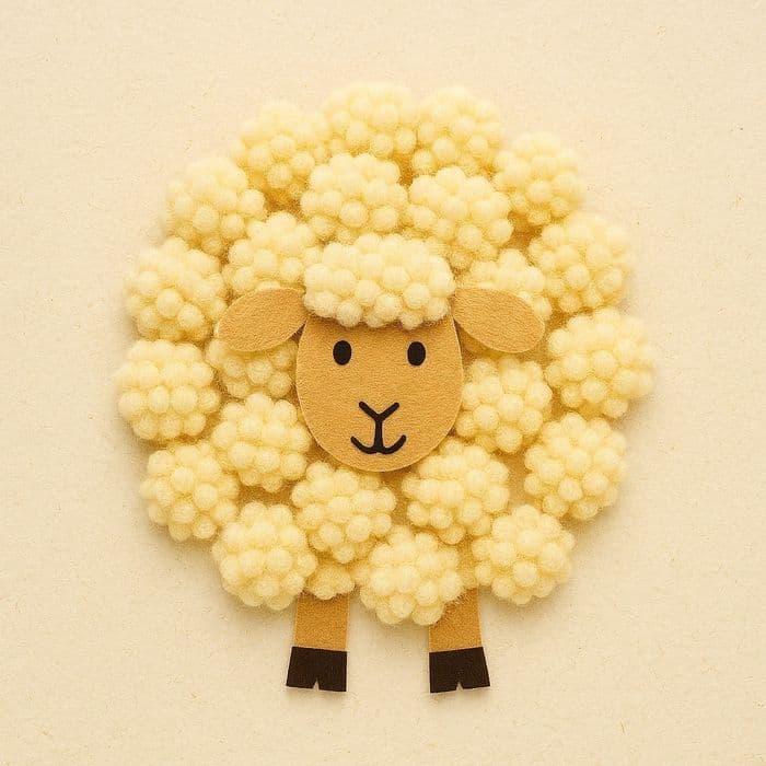 Visuel de l’événement « « MON MOUTON EN POMPONS » – atelier créatif enfant [Archives St-Gaudens] »