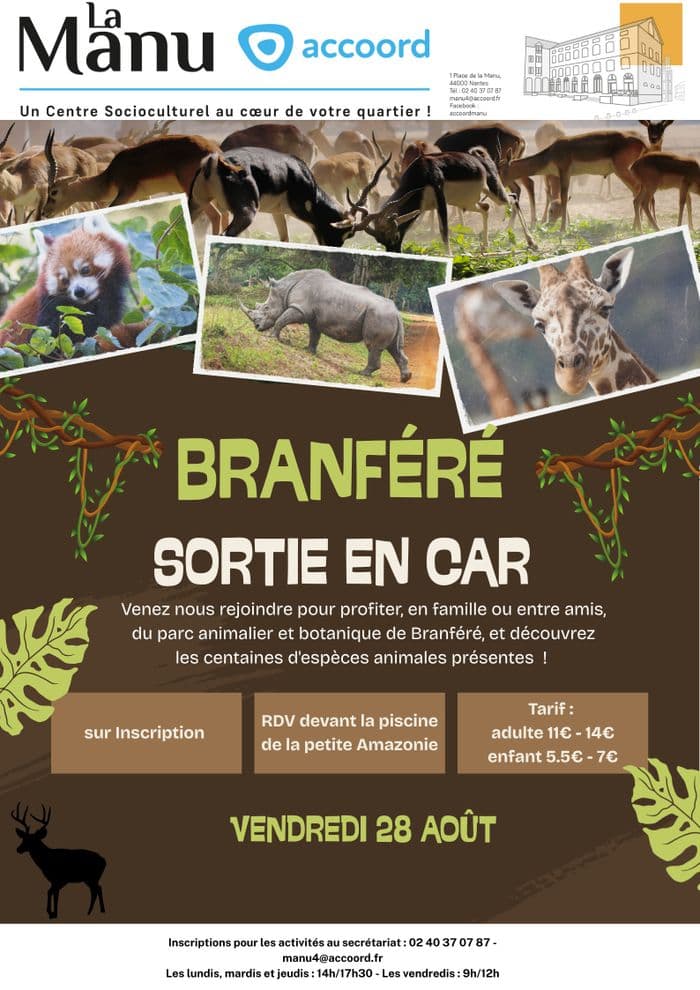 Visuel de l’événement « Sortie à Branféré »