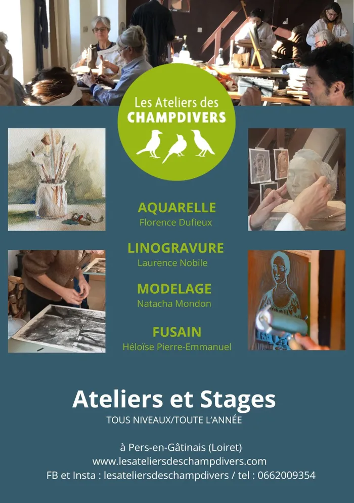 Visuel de l’événement « Atelier Arbres au fusain avec Héloïse Pierre-Emmanuel »