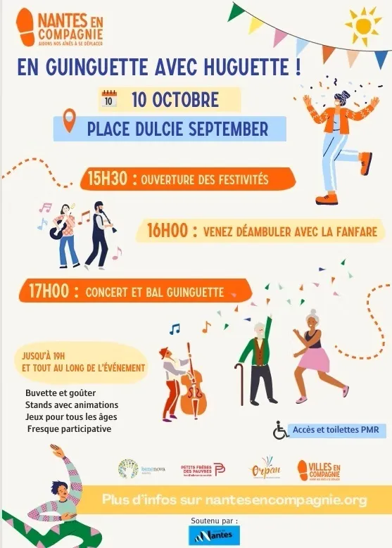 Visuel de l’événement « En guinguette avec Huguette ! »