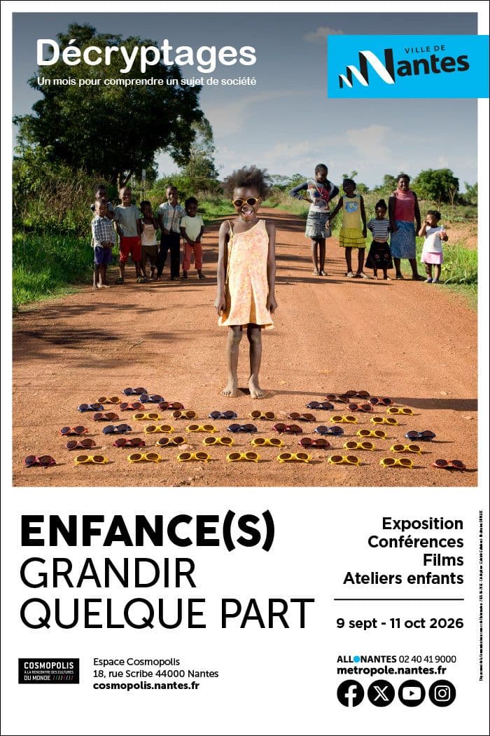 Visuel de l’événement « Décryptages - Enfance(s), grandir quelque part - EXPOSITION »