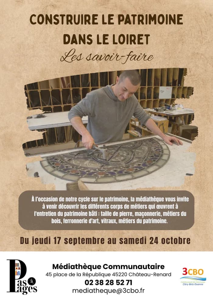 Visuel de l’événement « Exposition : Construire le patrimoine »