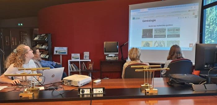 Visuel de l’événement « Démonstration : présentations du site internet des Archives du Calvados »