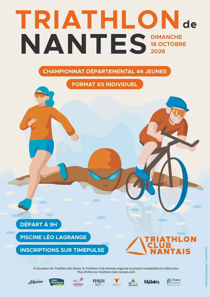 Visuel de l’événement « Triathlon de Nantes 2026 »