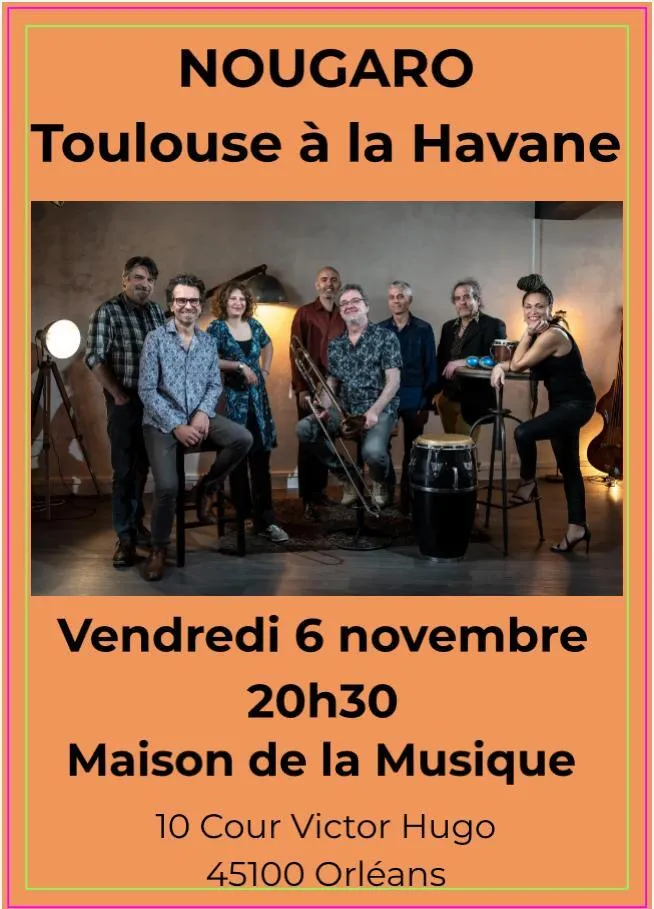 Visuel de l’événement « NOUGARO - Toulouse à la Havane »