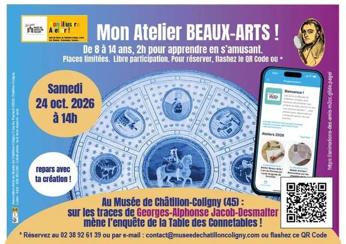 Visuel de l’événement « Atelier Beaux arts - Les enquêtes de la table ronde des Connétables »
