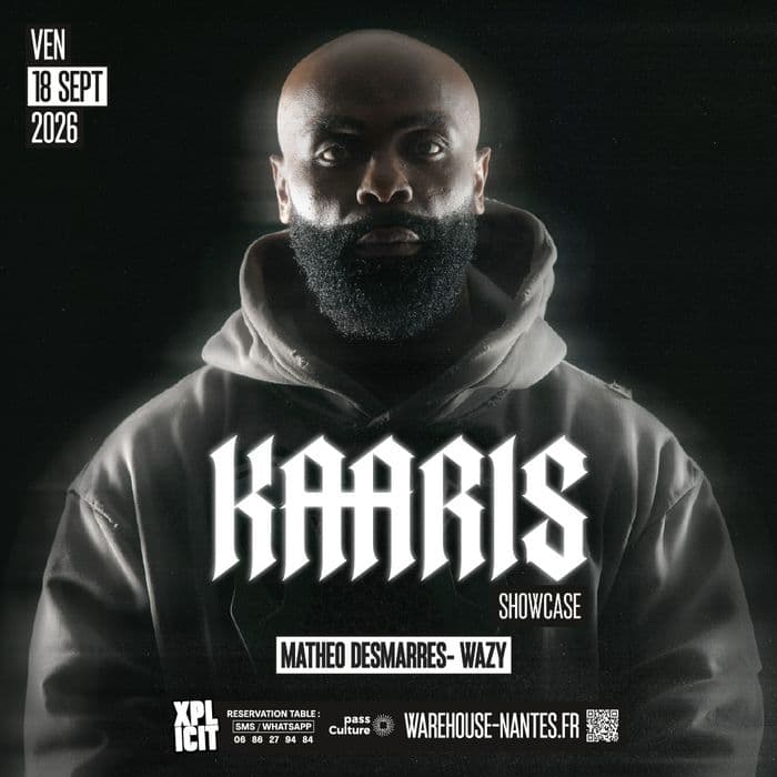Visuel de l’événement « XPLICIT invite KAARIS en showcase exclusif à Nantes »
