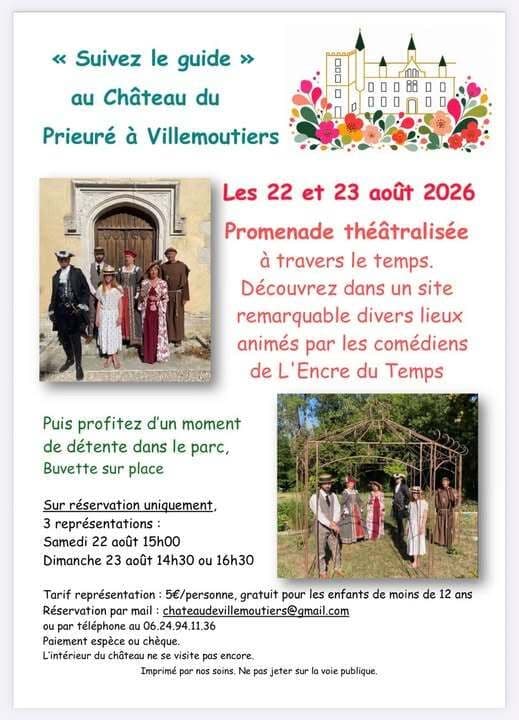 Visuel de l’événement « Promenade théâtralisée à travers le temps »