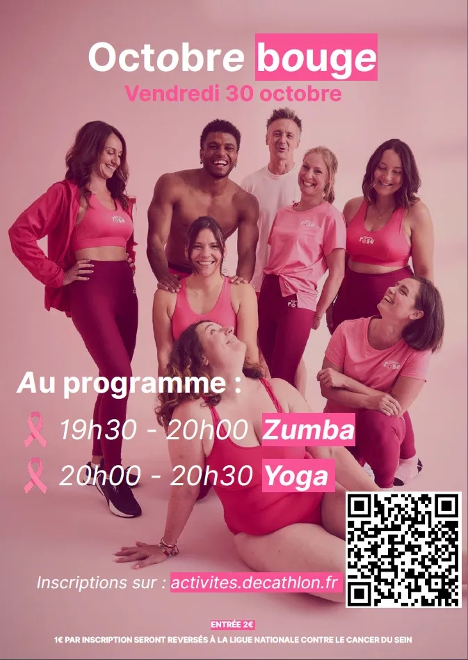 Visuel de l’événement « Octobre Bouge à Decathlon »
