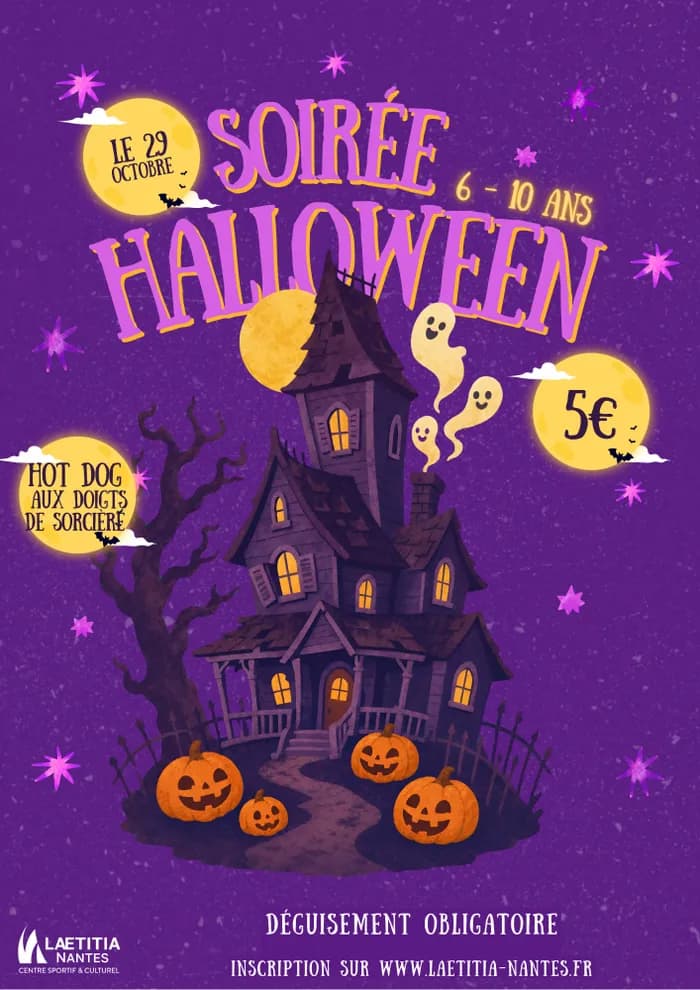 Visuel de l’événement « Escape Game d'Halloween à la Laetitia »