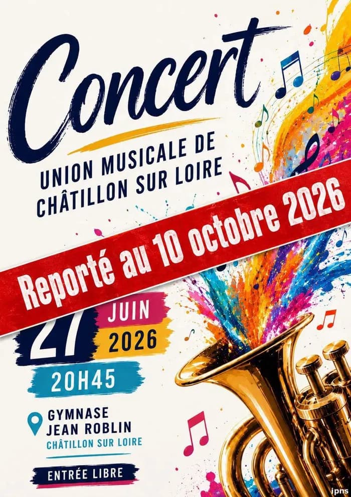 Visuel de l’événement « Concert annuel de l'Union musicale châtillonnaise »