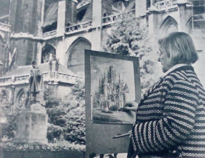 Visuel de l’événement « Visite guidée : Rouen vue par Juliette Billard »