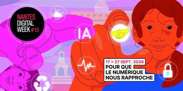 Visuel de l’événement « Nantes Digital Week 2026 »
