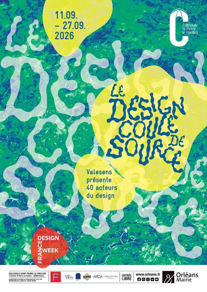 Visuel de l’événement « Exposition « Le Design coule de source » »