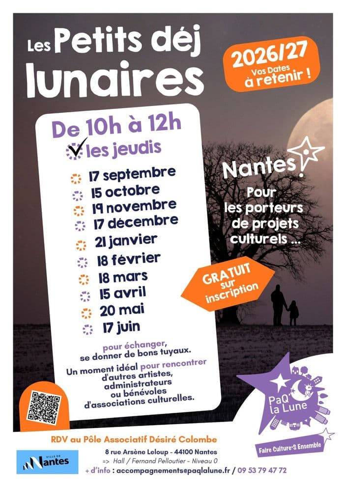 Visuel de l’événement « Les Petits Déj' Lunaires »