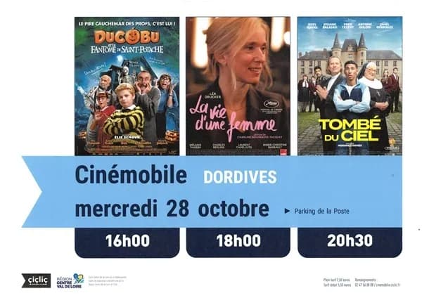 Visuel de l’événement « Cinéma à Dordives »