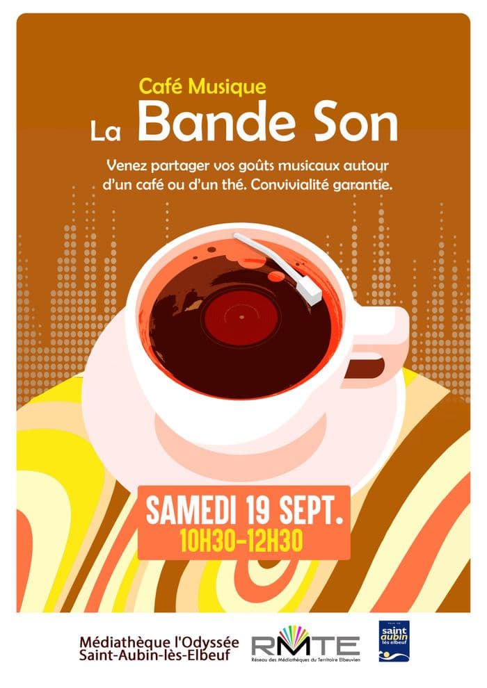 Visuel de l’événement « Café musique " La bande son" »